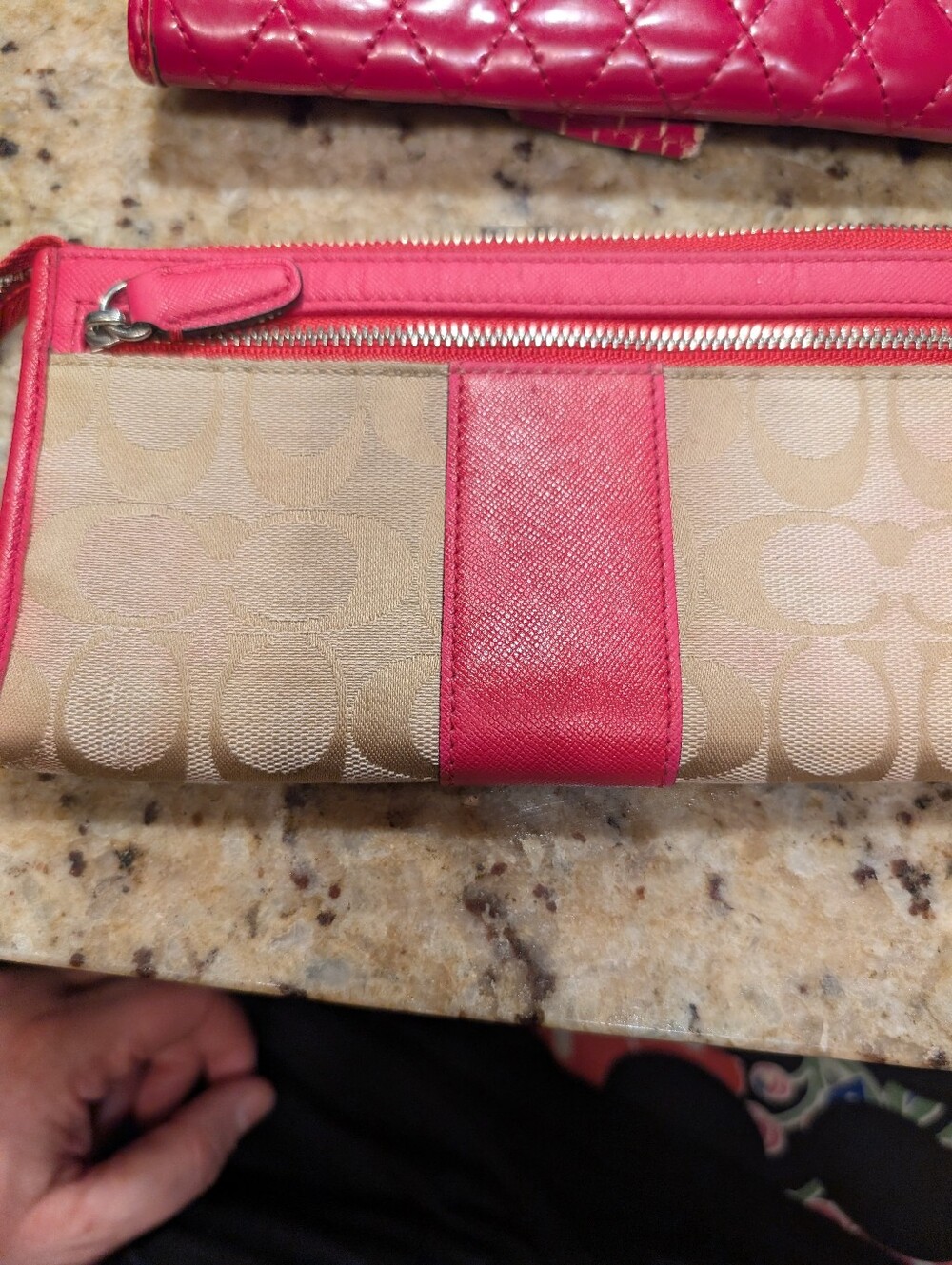 Coach Pink Wallet Wristlet Bundle. - Picture 6 of 9